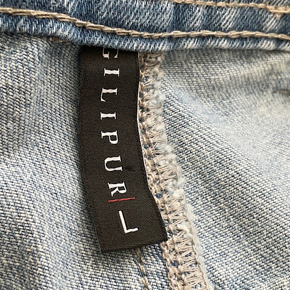 Gilipur Light Blue Jeans Size L Waist 30” Inseam 31” - Picture 5 of 7